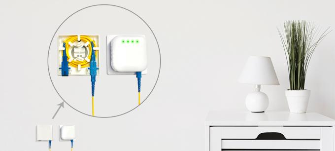 Μίνι ONU XPON ONT 1GE έξυπνο GPON ONU qf-XS101S για FTTH και FTTB οικονομικώς αποδοτικά και απλά