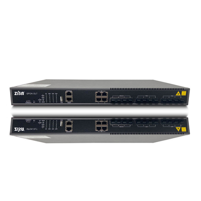 Τερματισμός οπτικής γραμμής 1U GPON OLT SFP OP1608 2 Uplink 10G SFP+ Ports Enterprise